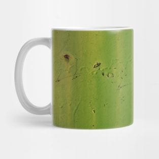 Green Ripple Flaking Surface Mug